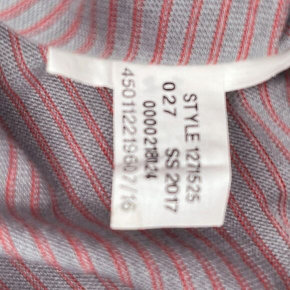 Under Armour HeatGear Half Zip Athletic Athleisure Striped Purple Pullover Small - Picture 4 of 8